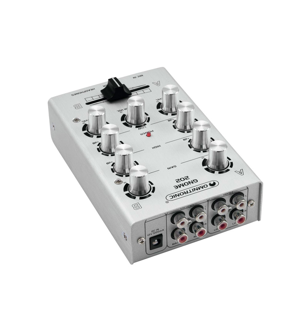 OMNITRONIC GNOME-202 Mini-Mixer silberOMNITRONIC GNOME-202 Mini-Mixer silber - live 03