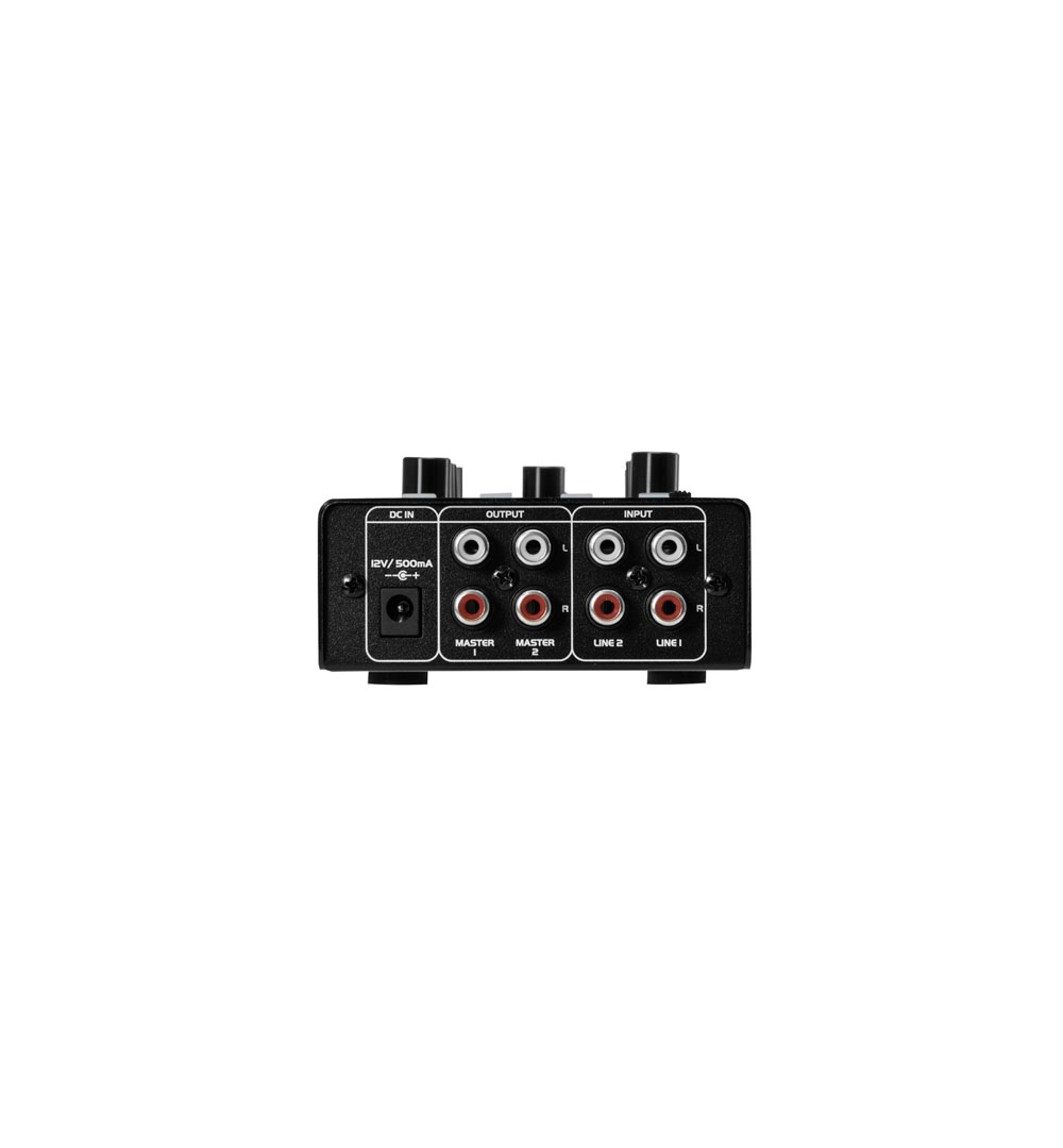 OMNITRONIC GNOME-202P Mini-Mixer schwarz