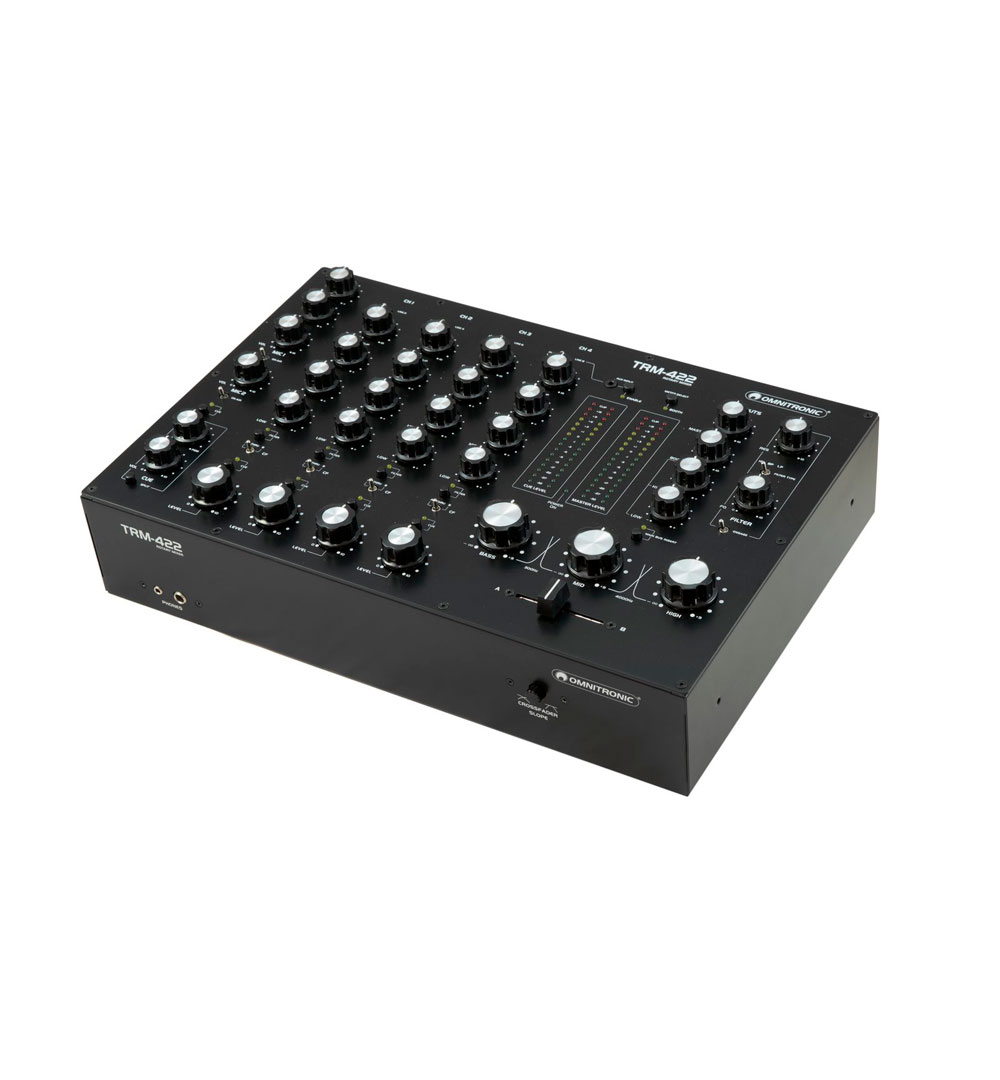 OMNITRONIC TRM-422 4-Kanal Rotary-Mixer