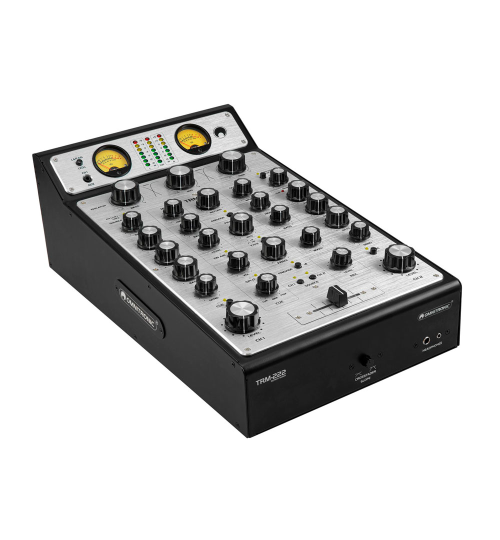 OMNITRONIC TRM-222 2-Kanal Rotary-Mixer