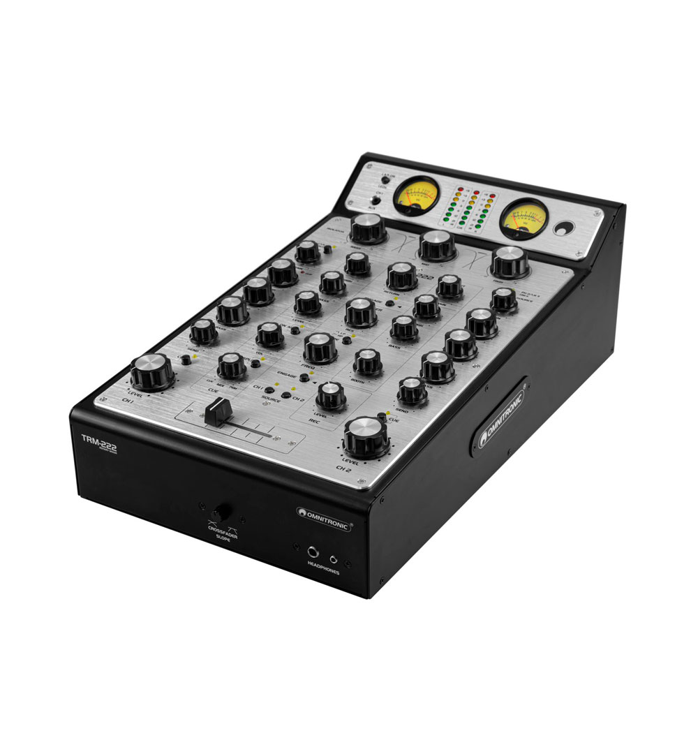 OMNITRONIC TRM-222 2-Kanal Rotary-Mixer