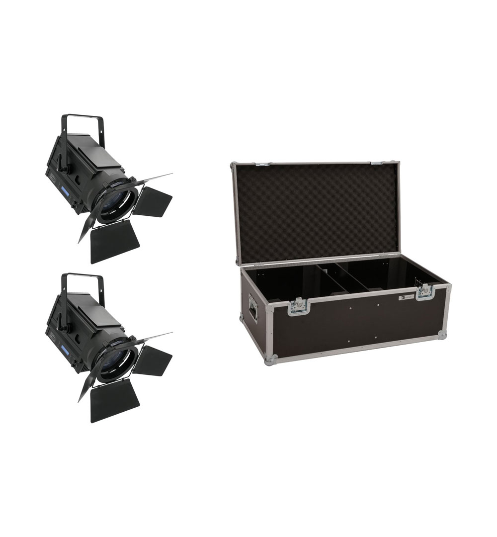 EUROLITE Set 2x LED THA-150F + Case