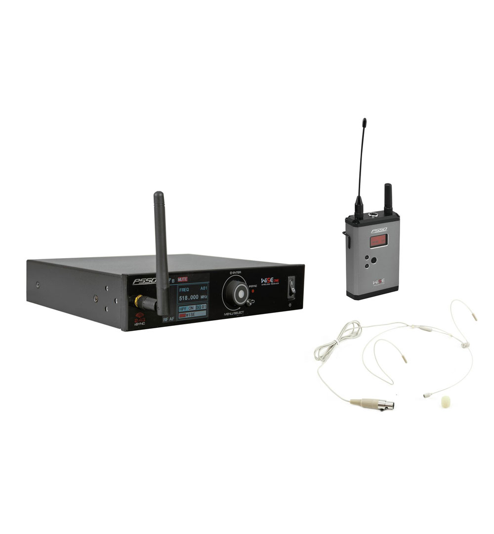 PSSO Set WISE ONE + BP + Headset 518-548MHz