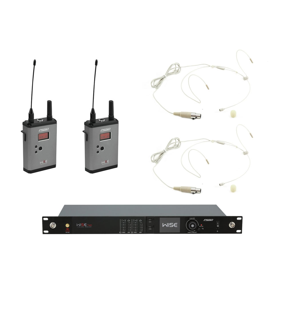 PSSO Set WISE TWO + 2x BP + 2x Headset 823-832/863-865MHz