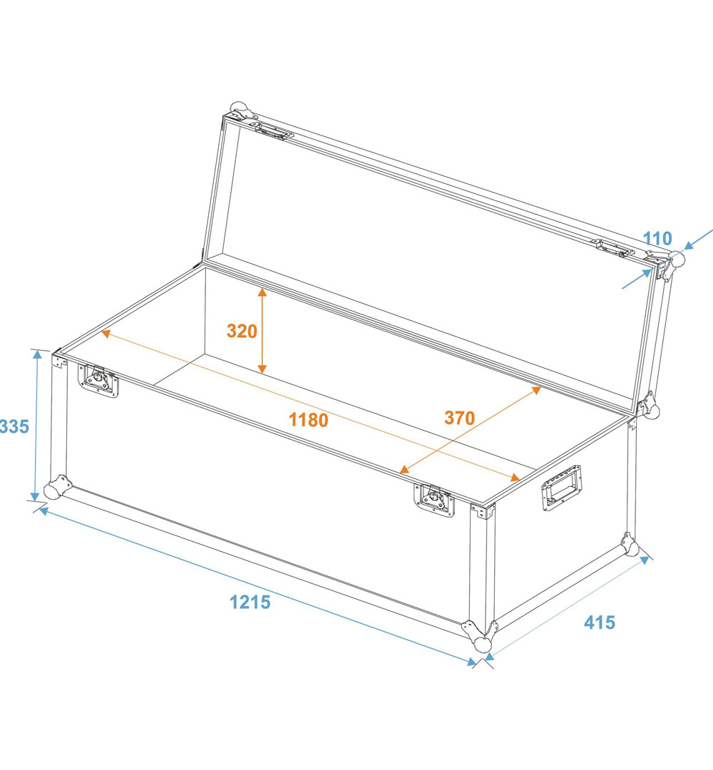 ROADINGER Universal-Transport-Case 120x40cmROADINGER Universal-Transport-Case 120x40cm - live 03