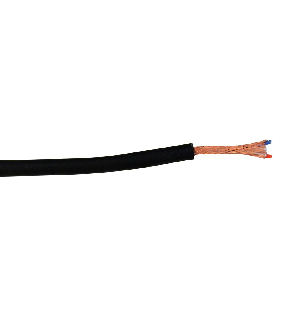 SOMMER CABLE Mikrofonkabel 2x0,34 100m sw CLUB SERIES