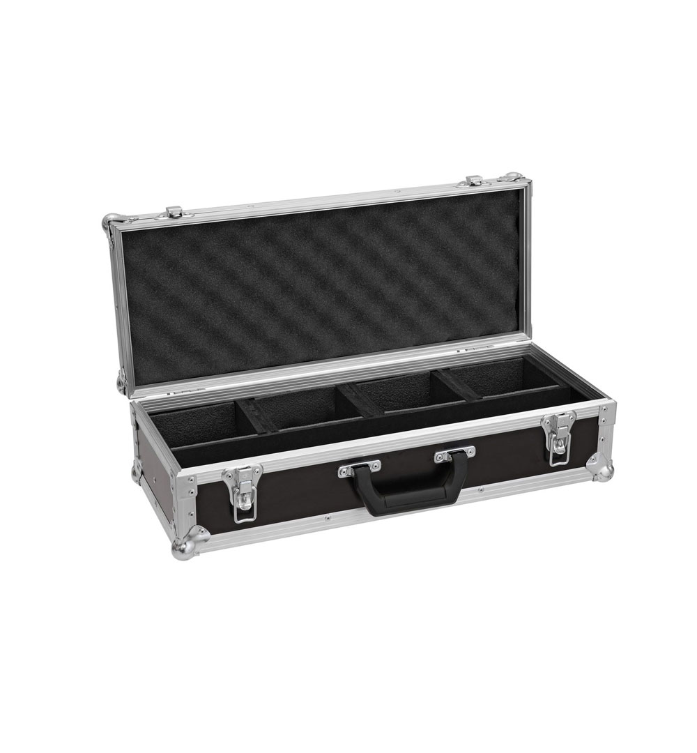 ROADINGER Flightcase 4x AKKU Mini IP UP-4 QCL Spot