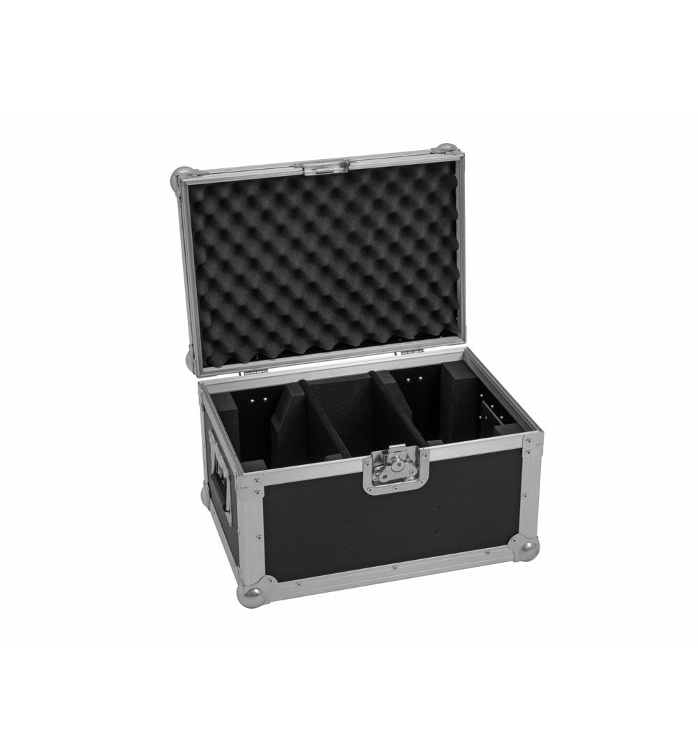 ROADINGER Flightcase 2x LED CLS-9 QCL RGB/WW 9x7W