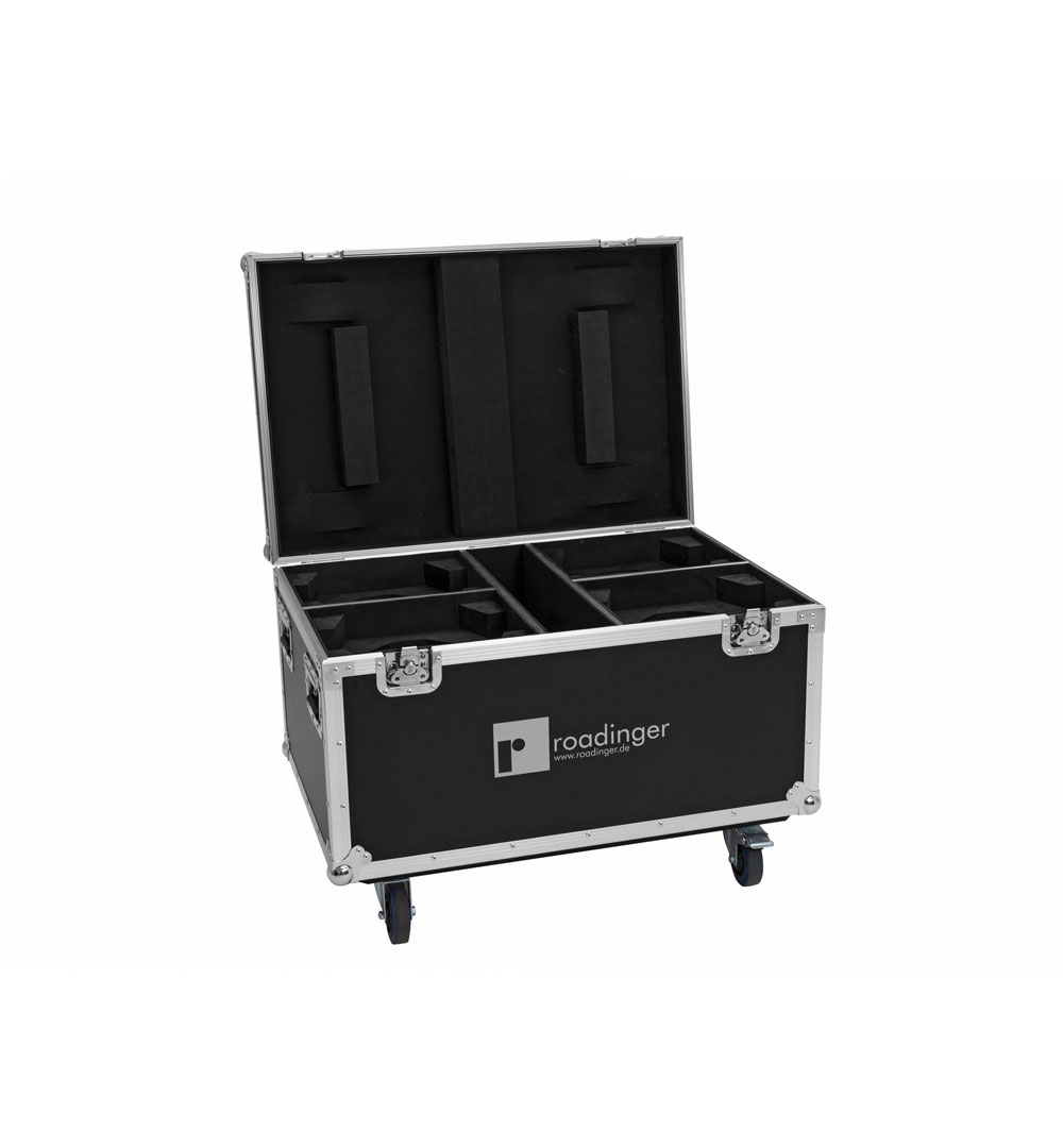 ROADINGER Flightcase 4x EYE-740 MK2 mit Rollen