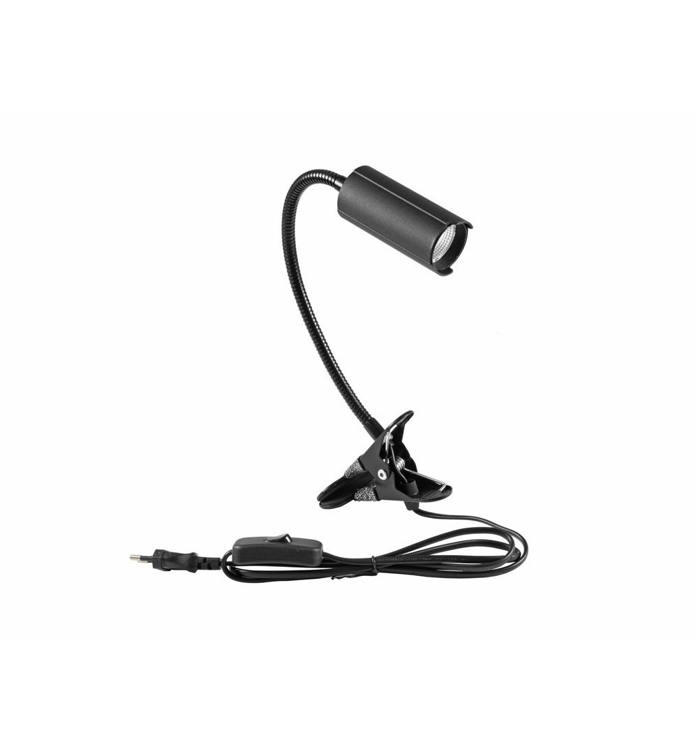 EUROLITE LED KKL-7 Spot 3000K schwarz