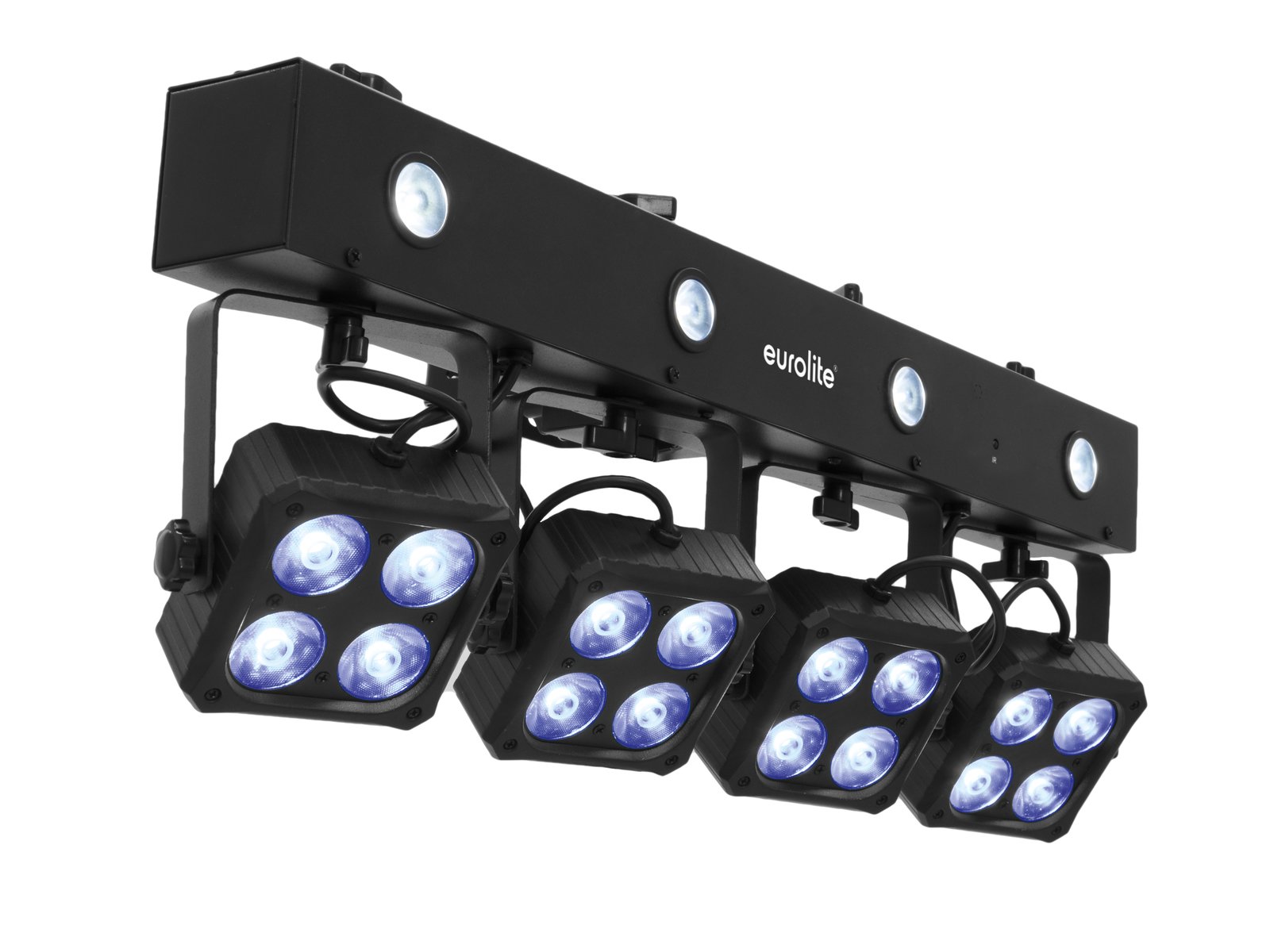 EUROLITE AKKU KLS-180 Kompakt-Lichtset - blaues Licht 