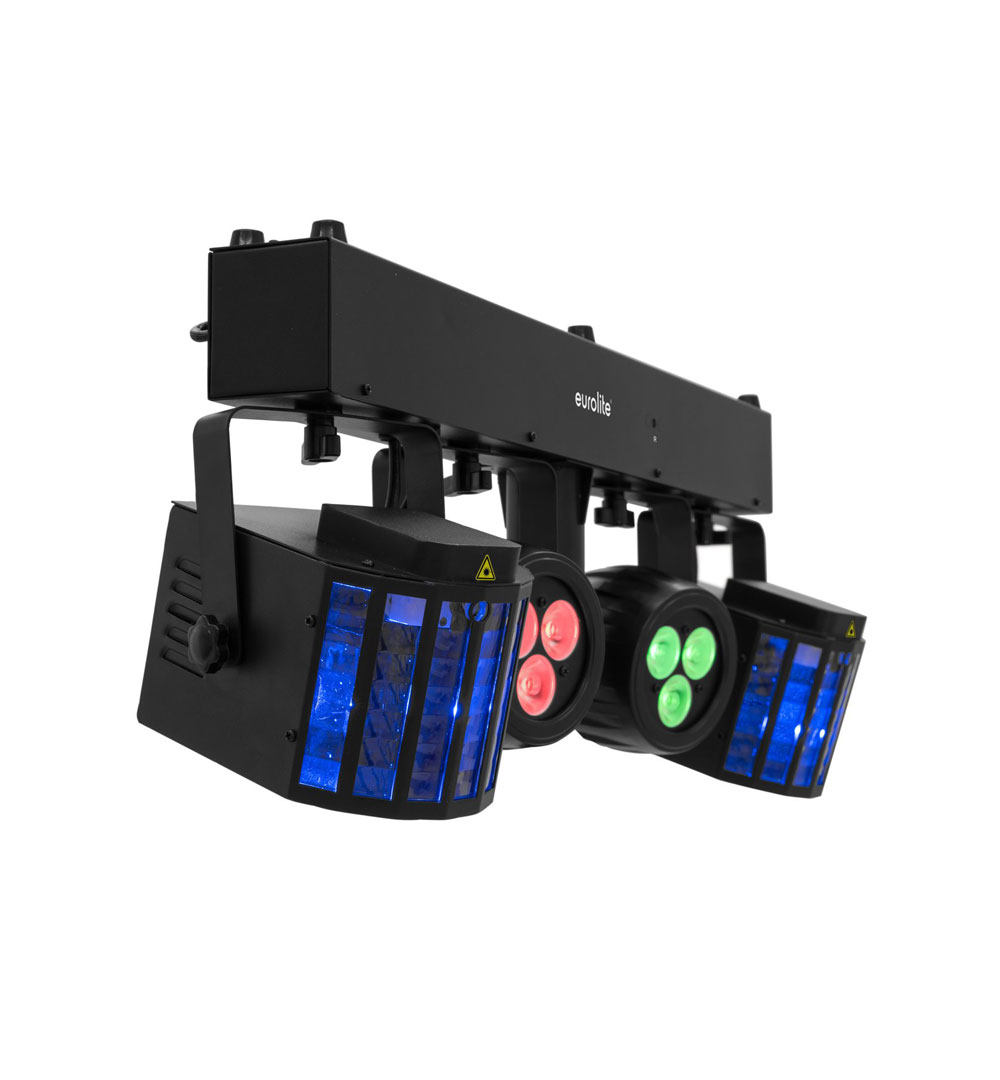 EUROLITE LED KLS-120 Laser FX II Kompakt-Lichtset