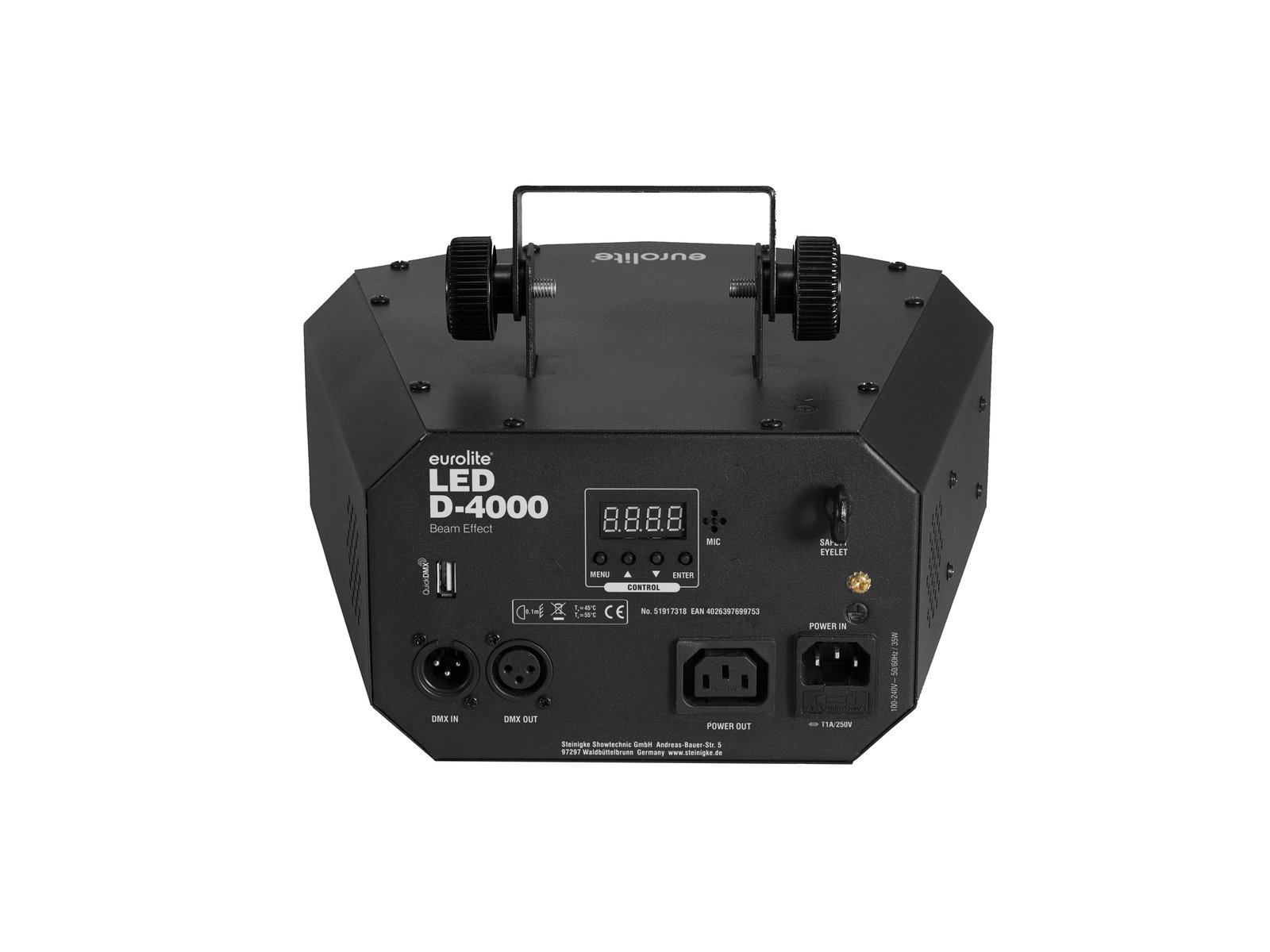 EUROLITE LED D-4000 Strahleneffekt