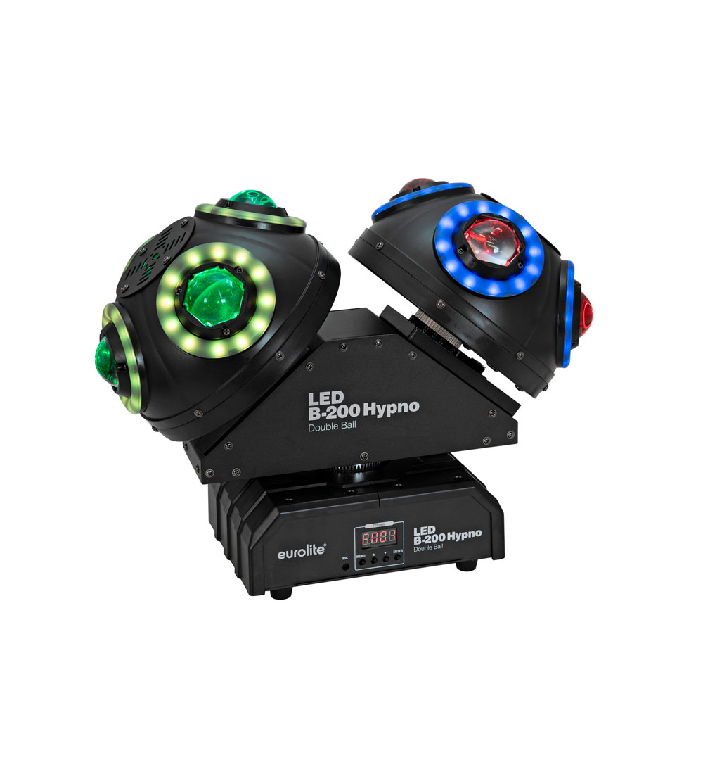 EUROLITE LED B-200 Hypno Double Ball Strahleneffekt