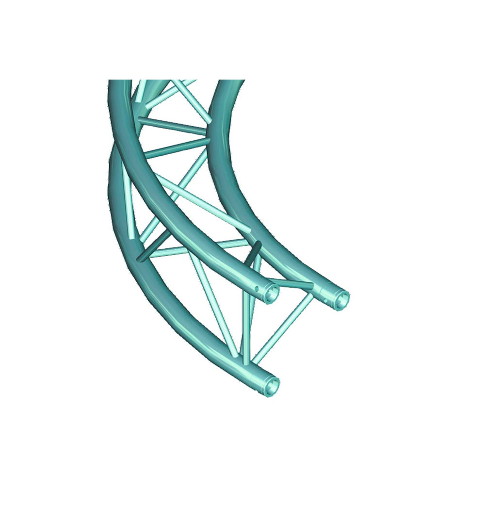 ALUTRUSS DECOLOCK DQ-3 Element f.Kreis d=3m > 90°