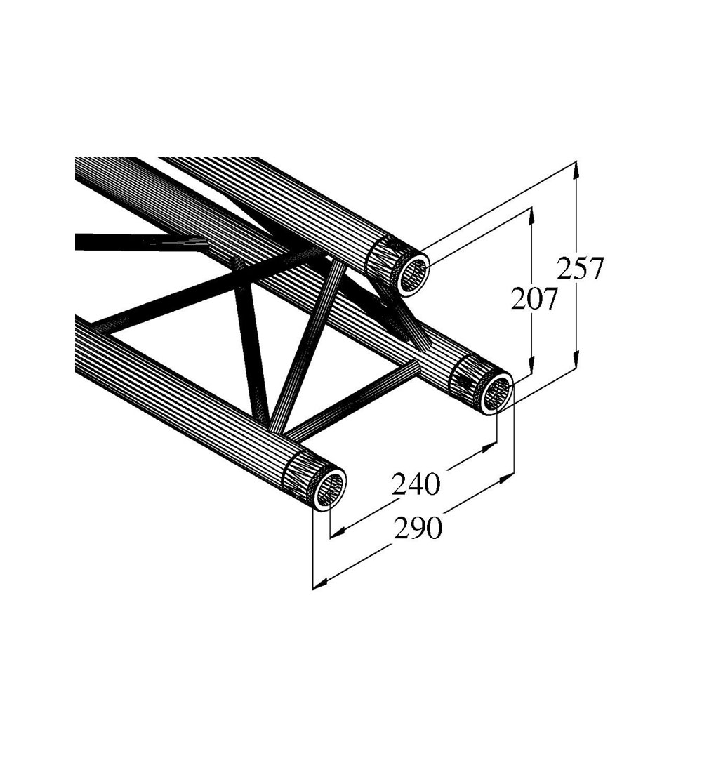 ALUTRUSS DECOLOCK DQ4-S250 4-Punkt-Traverse swALUTRUSS DECOLOCK DQ4-S250 4-Punkt-Traverse sw - live 03