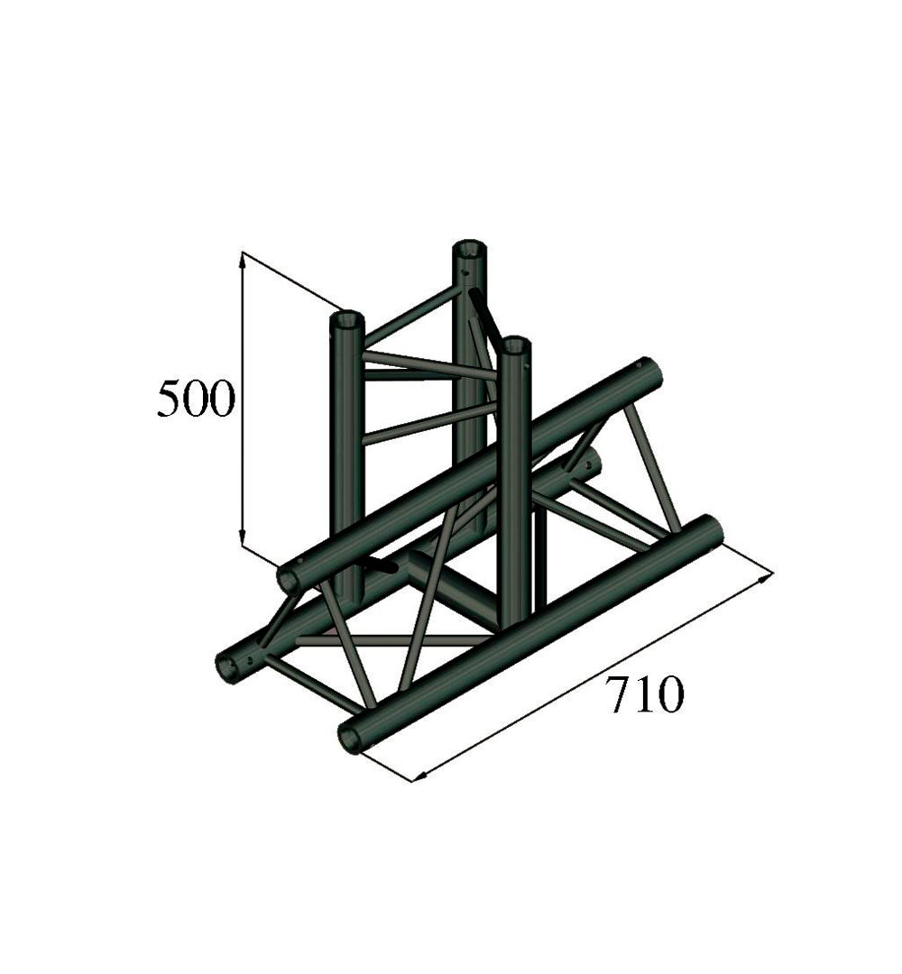 ALUTRUSS TRILOCK S-PAT-35 3-Weg-T-Stück