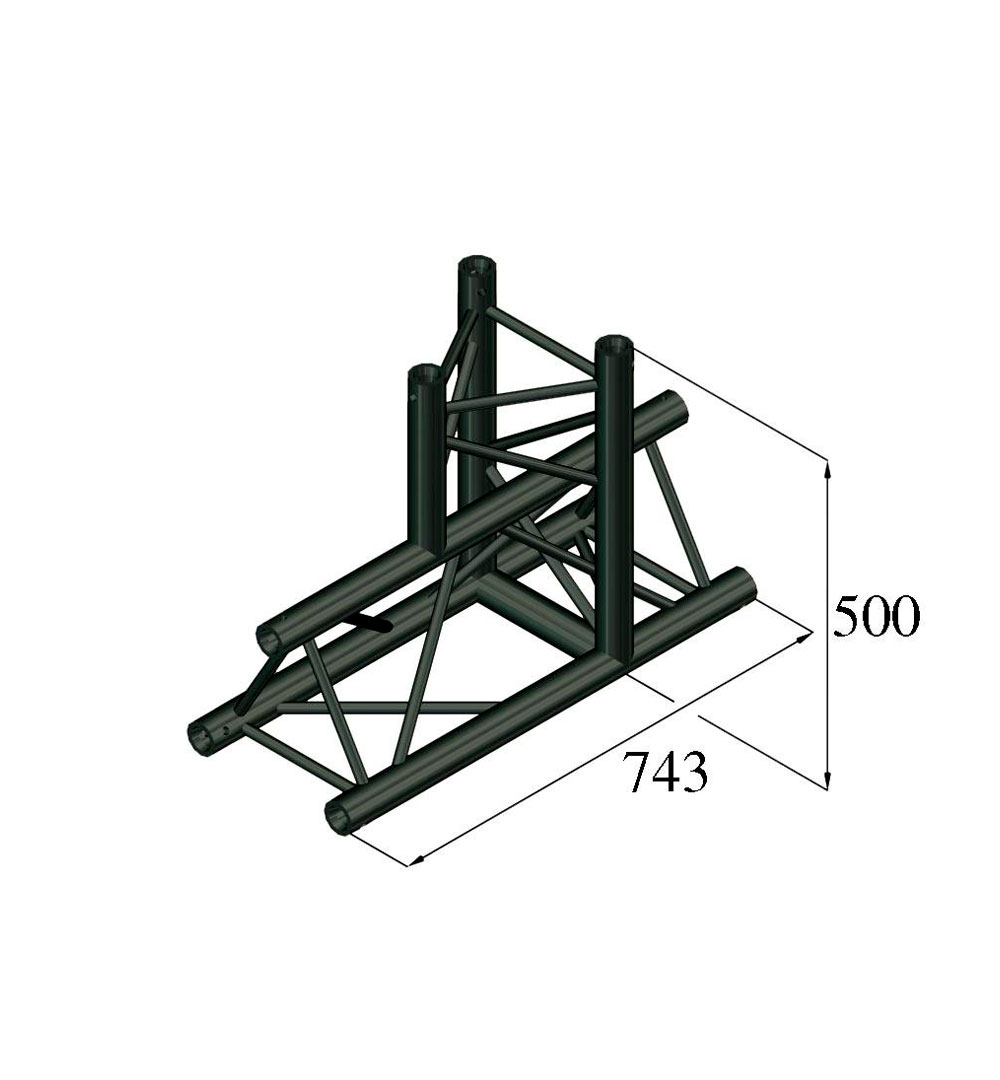 ALUTRUSS TRILOCK S-PAT-37 3-Weg-T-Stück