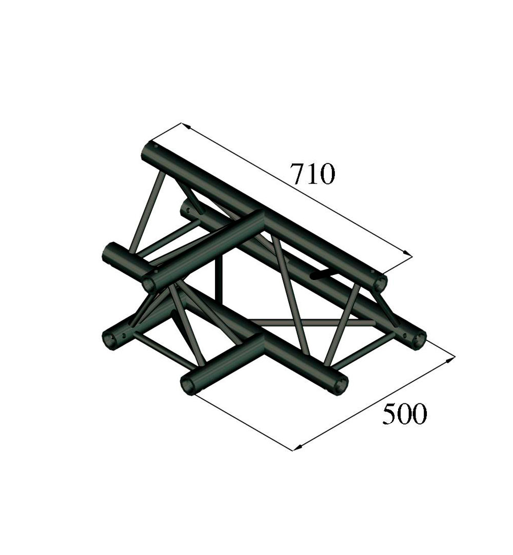 ALUTRUSS TRILOCK S-PAT-36 3-Weg-T-Stück