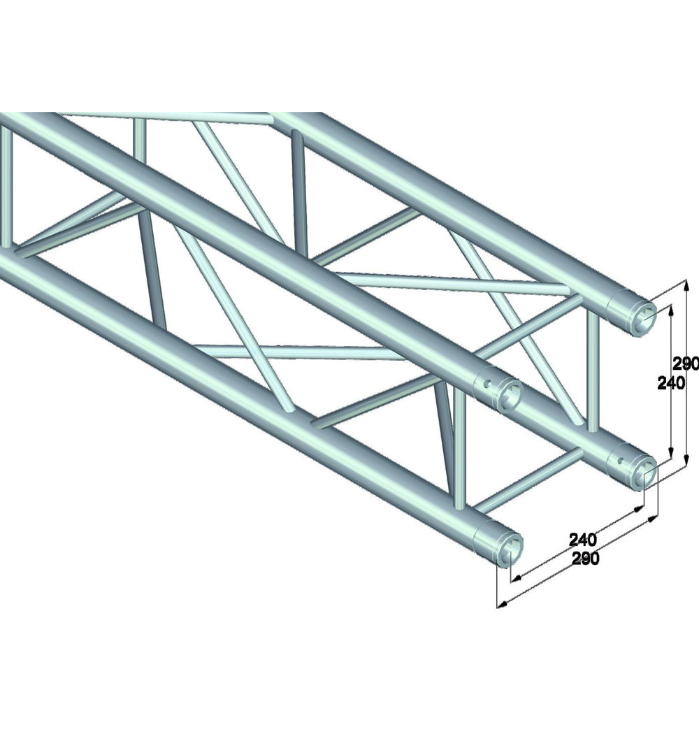 ALUTRUSS QUADLOCK QL-ET34-250 4-Punkt-Traverse