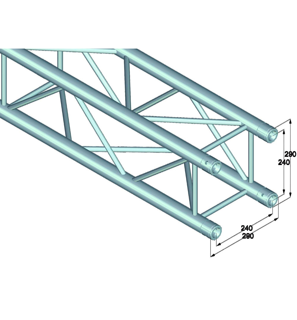 ALUTRUSS QUADLOCK QL-ET34-300 4-Punkt-Traverse