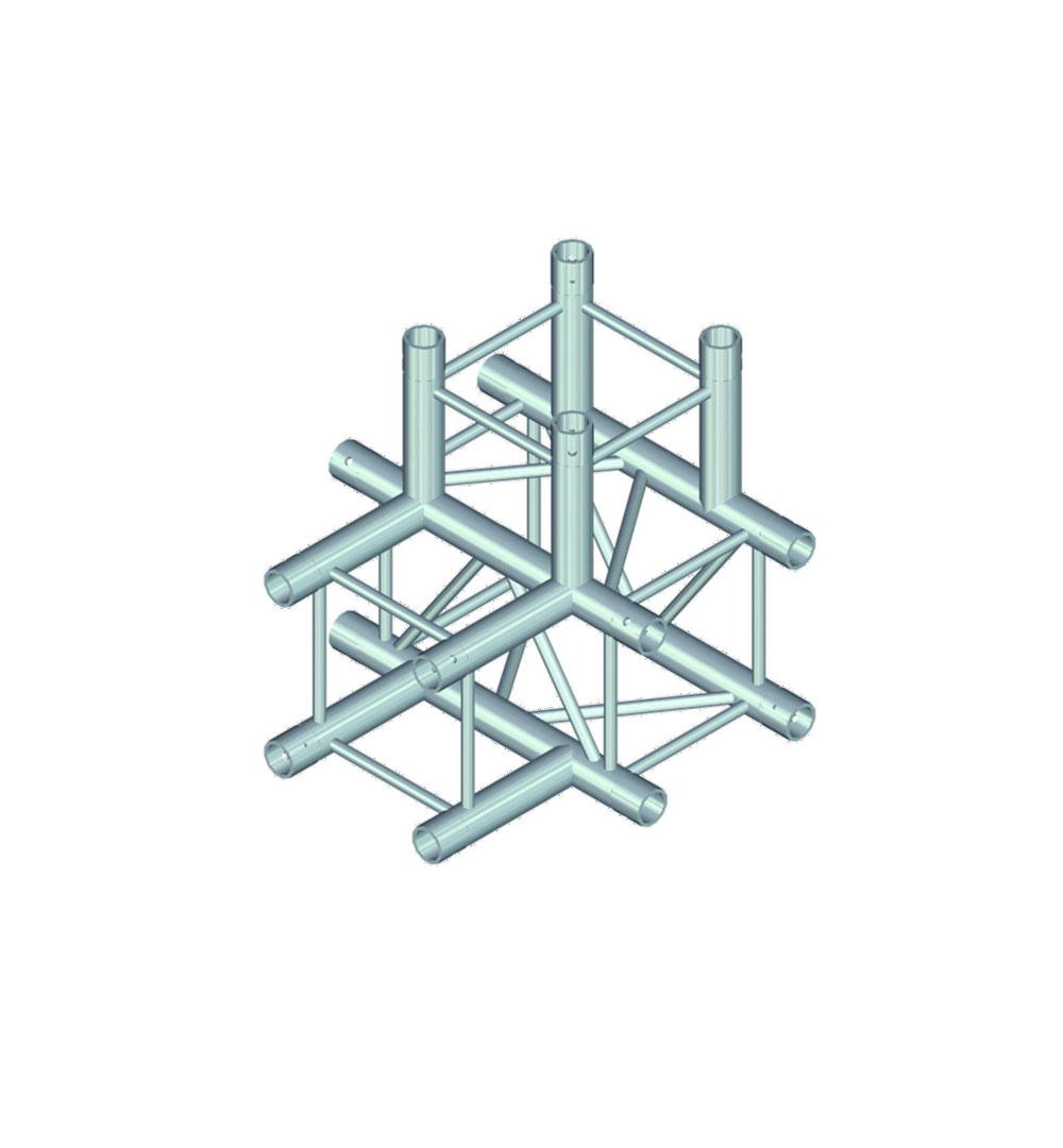 ALUTRUSS QUADLOCK QL-ET34 T-42 4-Wege-T-Stück