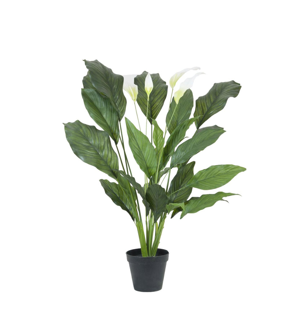 EUROPALMS Spathiphyllum deluxe, künstlich, 83cm