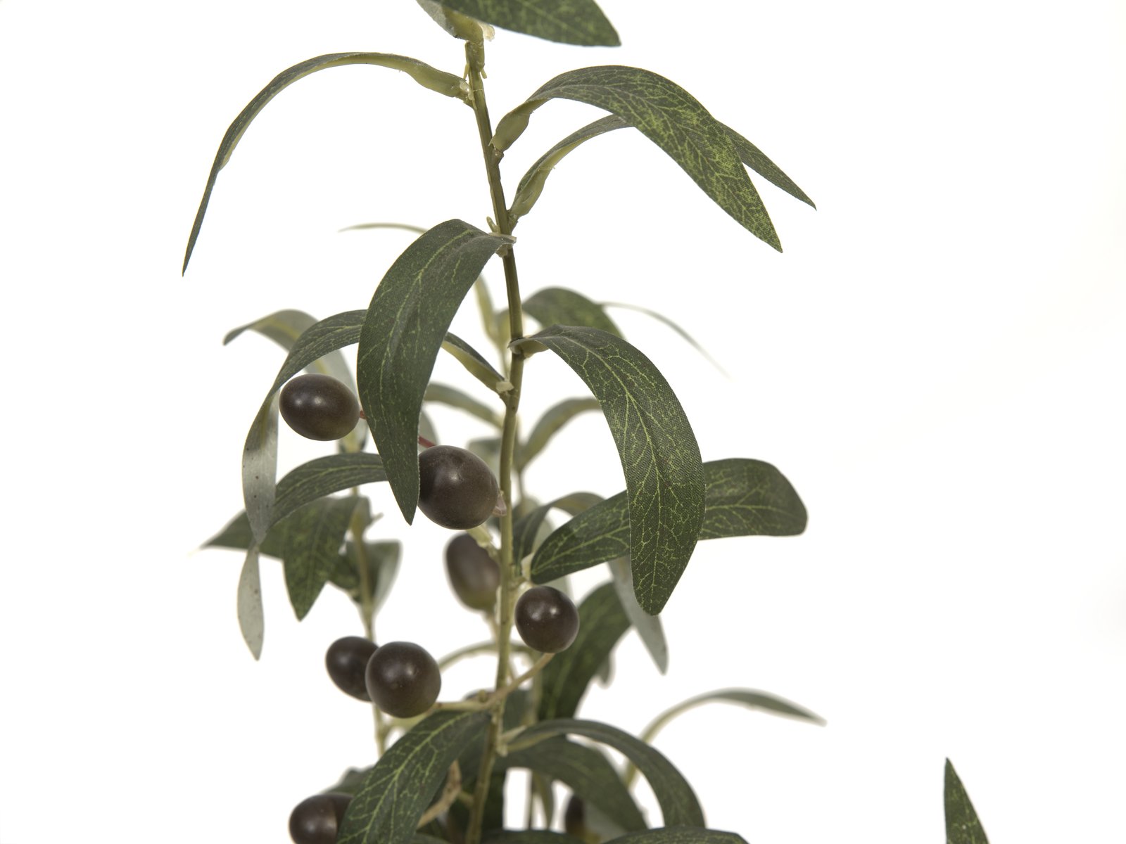 EUROPALMS Olivenbäumchen, Kunstpflanze, 68 cm - Detailaufnahme 01