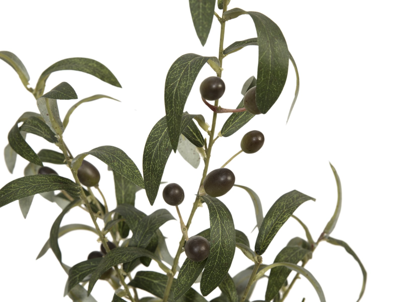 EUROPALMS Olivenbäumchen, Kunstpflanze, 68 cm - Detailaufnahme 02