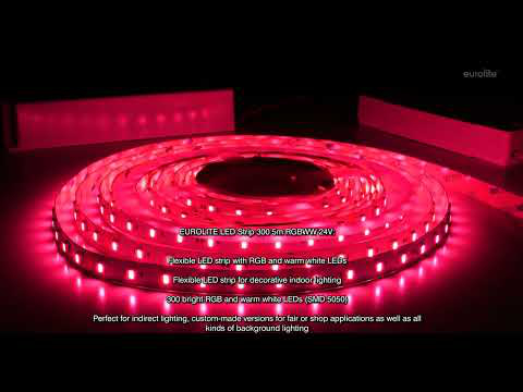 EUROLITE LED Strip 300 5m RGBWW 24V