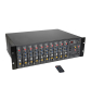 OMNITRONIC RM-1422FXA USB Rack-Power-Mixer