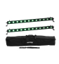 EUROLITE Set 2x LED BAR-12 QCL RGB+UV Leiste + Soft-Bag