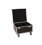 ROADINGER Flightcase 4x LED PLL-480 mit Rollen