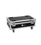 ROADINGER Flightcase 6x AKKU IP UP-4 Plus HCL Spot WDMX mit Ladefunktion