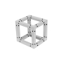 DECOTRUSS Quad Corner Block sil