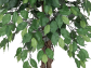 EUROPALMS Ficus-Benjamini Multi-Stamm, Kunstpflanze, 180cm - Detailaufnahme