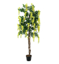 EUROPALMS Goldregenbaum, Kunstpflanze, gelb, 150cm