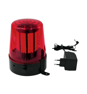 EUROLITE LED Polizeilicht 108 LEDs rot Classic