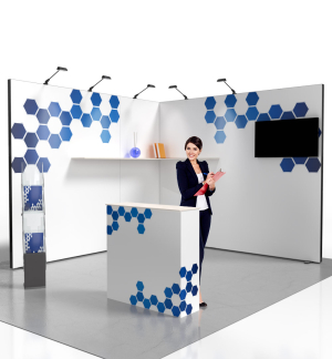 Messestand Multi-Frame L3 Form