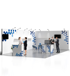 Messestand Multi-Frame L9 Form