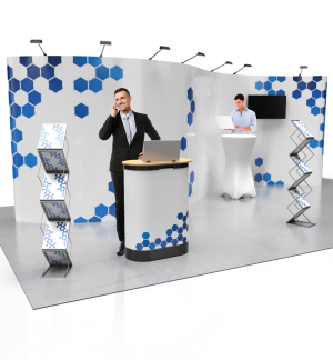 Mobiler Messestand W2 Form