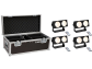 EUROLITE Set 4x LED CBB-2 COB WW Leiste + Case