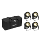 EUROLITE Set 4x LED PARty Spot COB + Soft-Bag