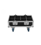 ROADINGER Flightcase BAS-1 8x SILENT PAR 6 QCL FLOOR