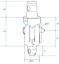 ALUTRUSS DECOLOCK DBP-SR Bodenplatte für DQ1 rund sw