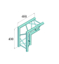 ALUTRUSS DECOLOCK DBPS Bodenplatte für DQ1 sw