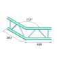 ALUTRUSS DECOLOCK DQ2-PAC23V 2-Weg Ecke 135°