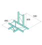 ALUTRUSS DECOLOCK DQ2-PAT42H 4-Weg T-Stück