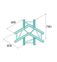 ALUTRUSS DECOLOCK DQ2-PAC44V 4-Weg Ecke