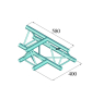 ALUTRUSS DECOLOCK DQ3-PAT36 3-Weg T-Stück 90°